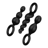 Satisfyer Plugs - Black (Booty Call - Black)